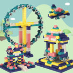 Children's Big Building Blocks Toys Puzzle Toys DIY Assembling Blocks Paradise Enlightenment Toys for Kids